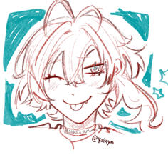 bust-up sketch