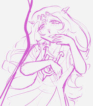 sketch waistup