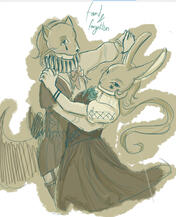 -thighs up flat colors